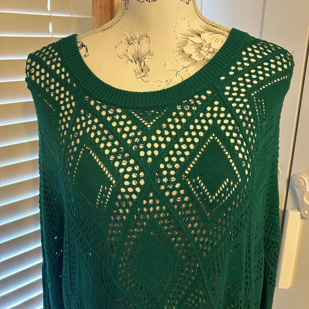 torrid pointelle pullover